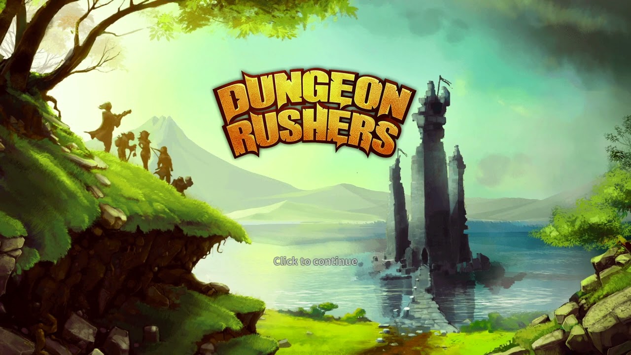 Dungeon Rushers Title Screen (PC, PS4, Xbox One)