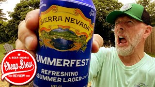 Full Sierra Nevada Summerfest Refreshing Summer Lager Review by A Beer Snob's Cheap Brew Review News