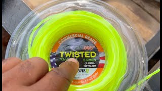 Thumbnail Twisted .095 Trimmer Line Review
