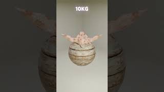 100KG Cloth Drop on Wood Ball in Blender | Cloth Simulation Test