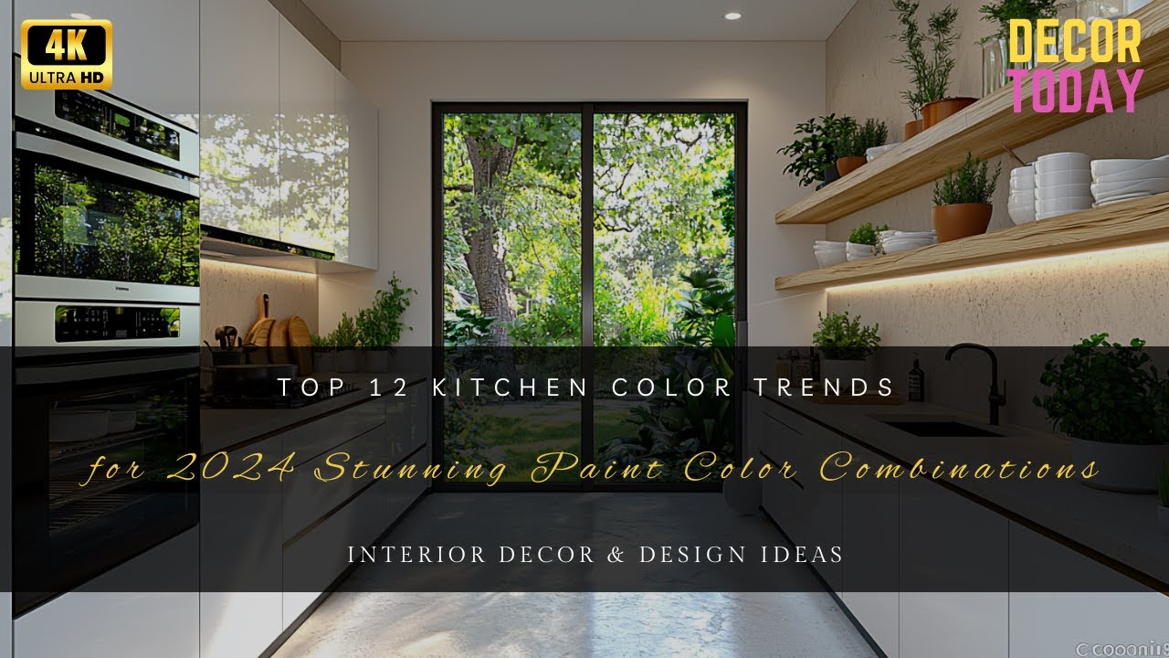 Top 12 Kitchen Color Trends for 2024: Stunning Paint Color Combinations ...