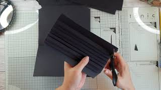 Tonic Memory Book 2 Keepsake construction & Tome Embossing folder. Bigger front hard cover.