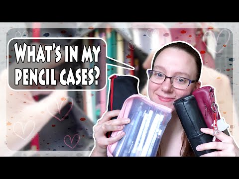 What's in my pencil case?