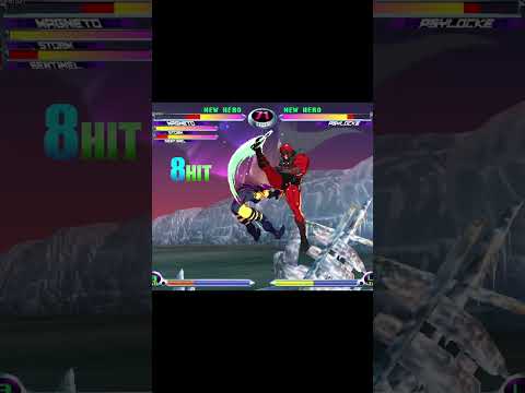 MvC2: Romneto - Magneto Rom to Jose Garcia Reset to 5F to Slide Infinite to Tag 95% Sequence 9.28.25