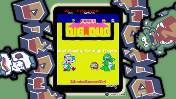Arcade Game Series: Dig Dug - Just Passing Through Trophy