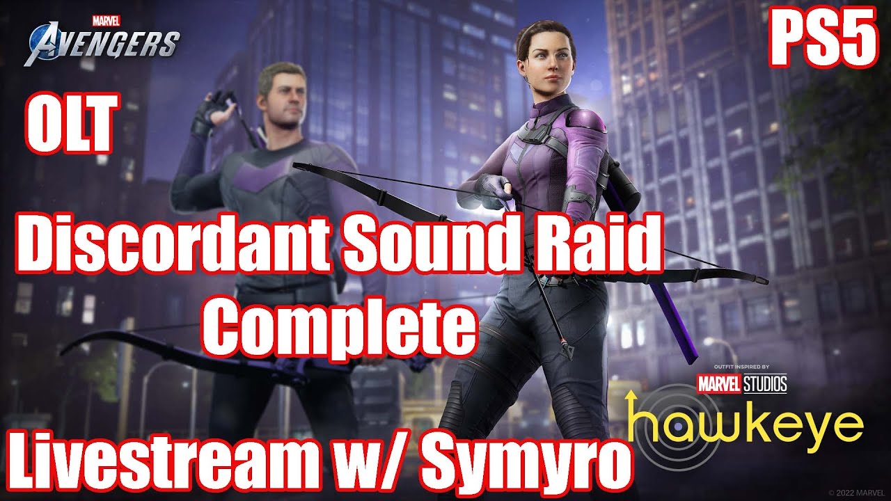Marvel's Avengers w/ Symyro | OLT & Discordant Sound Raid Completion! | PS5