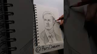 David Hyde Pierce Pencil Portrait