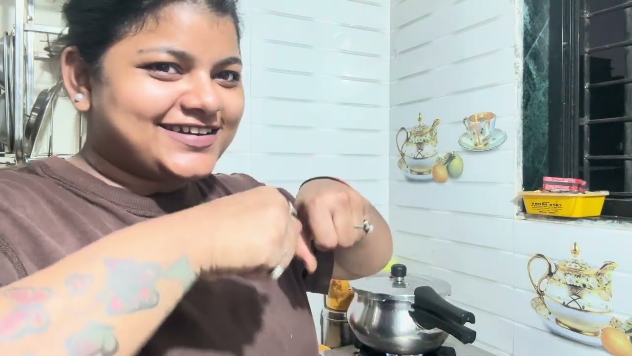 Maine aalu matar ki bhaji banai Thi hospital Le jaane ke liye😌🥰🎀