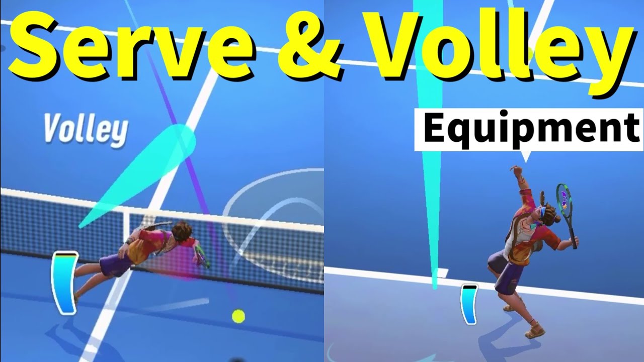 Tennis Clash Serve & Volley Consider equipment YouTube