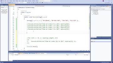 CTI | First C# for Crestron: Loops | Foreach