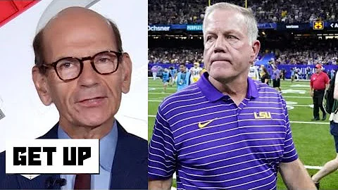 GET UP | "Brian Kelly most hated man in college football" Paul Finebaum on LSU lose to FSU Week 1