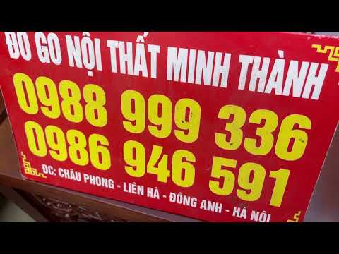 Video Bàn ghế trường kỷ | bàn ghế phòng khách - youtube