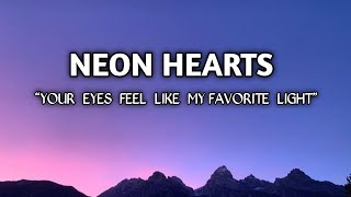 Neon Hearts (Lyrics) | Romantic Love Song | Dreamy Night Vibes | English Song 