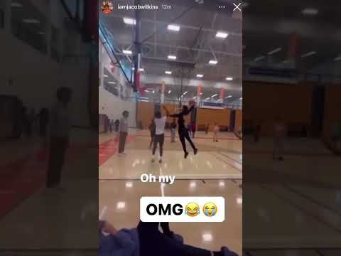 He did him dirty in slides 😭😅 (Via @atlantasportsreels) #shorts