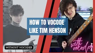 How to vocode/harmonize like TIM HENSON on guitar | Rich Kids POLYPHIA