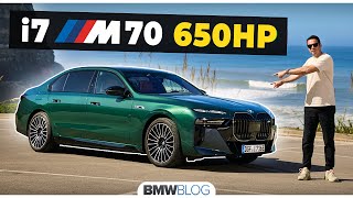 BMW i7 M70 Review - Acceleration, Test Drive, 0-60 mph
