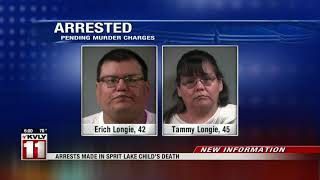 News   Arrests Made In Spirit Lake Child'd Death