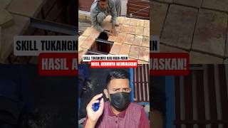 Teknik Atap Unik dari Pakistan, Bata dan Baja Disusun Super Rapi #shorts