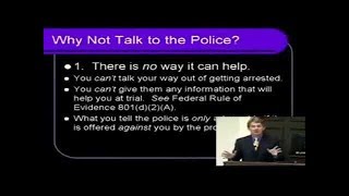 Don't Talk to Police - Avoid Self-incrimination Wealth