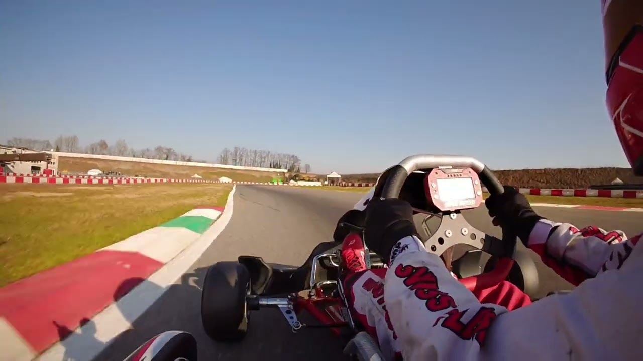 Franciacorta Go Kart OK Junior Training Dilan Roman Fricker 