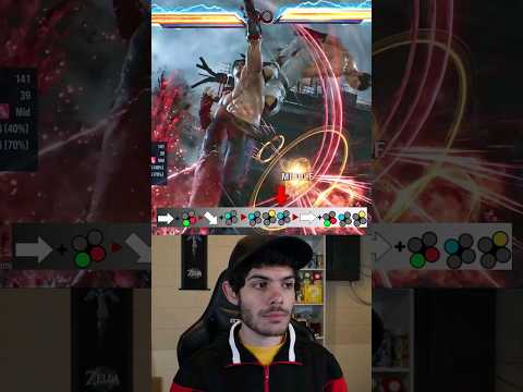 Beginner Combos for JIN KAZAMA🗲(Part 1) #bandainamco #madmike #tekken8