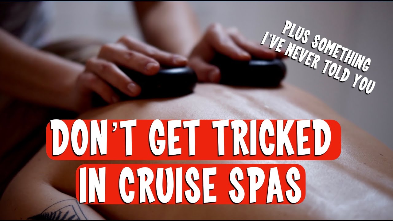 Cruise Ship Spa SECRETS EXPOSED - Sunday Sofatime - Royal Caribbean, NCL, Disney Cruise Line, etc