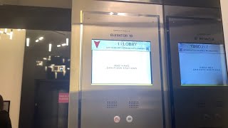 Modded OTIS (High-Rise) Traction Elevators @ Marriott Marquis - SOMA, San Francisco, CA