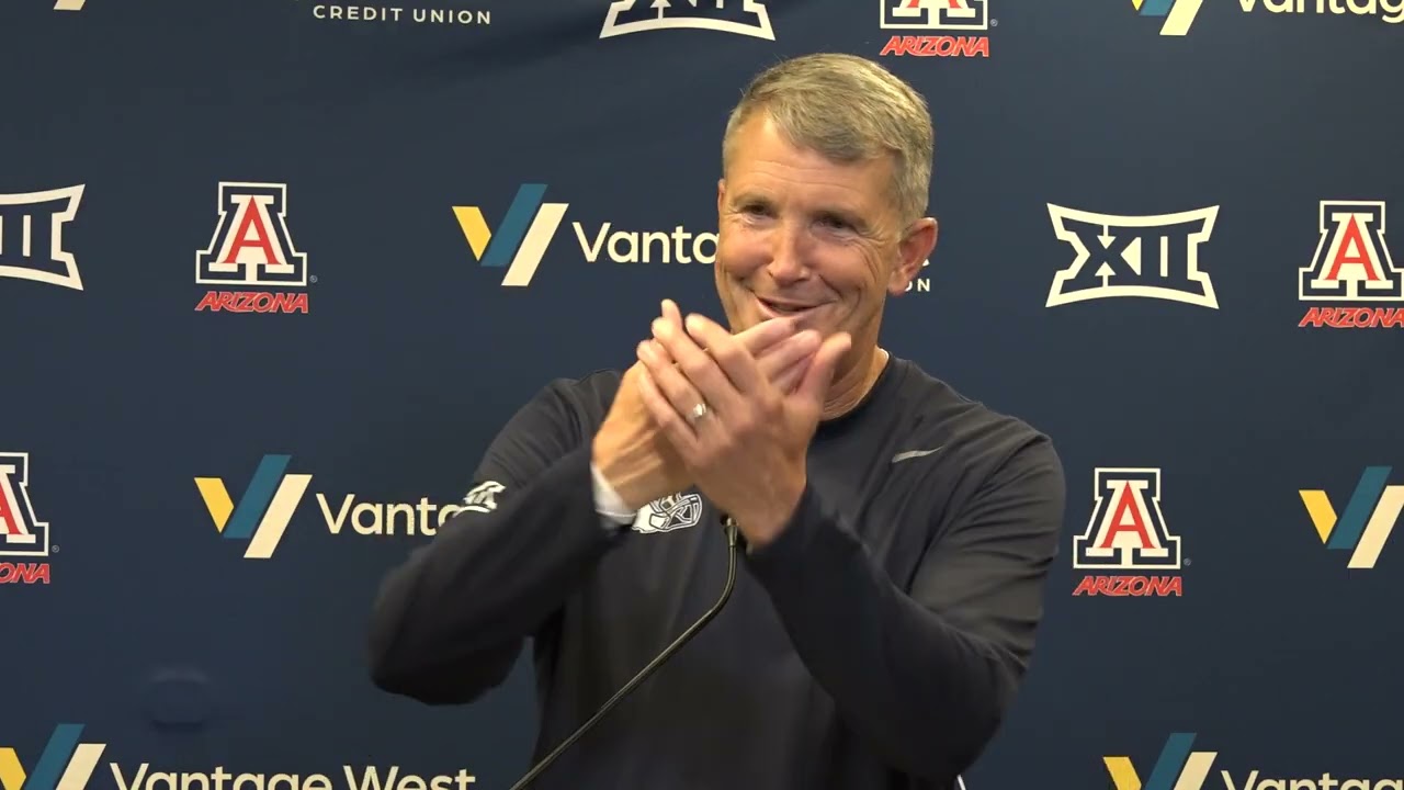Arizona Football Press Conference - Brent Brennan
