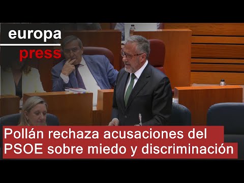 Pollán dismisses discrimination claims regarding national priority as PSOE accuses him of fearmon...
