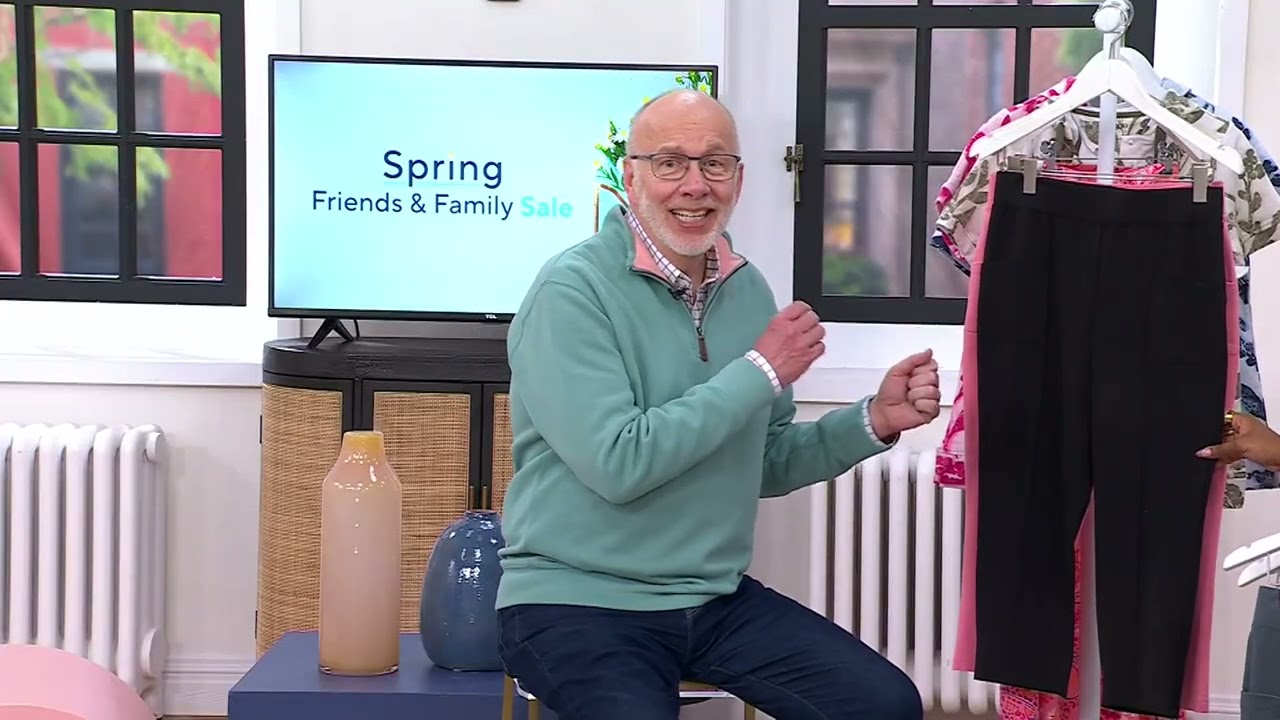 Denim &amp; Co. Active Duo Stretch Capris on QVC