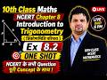 🎯Class 10 Maths Chapter 8 Exercise 8.2 | Introduction to Trigonometry Ex 8.2 | त्रिकोणमिति परिचय
