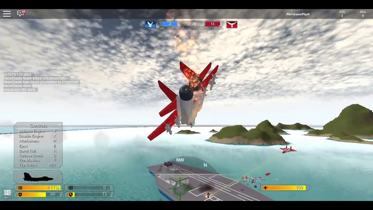 New Jet Wars Roblox Game Play - roblox jet wars game