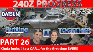 Rebuilding a LEGEND 240z | (SOME) assembly required | Down and Dirty Progress together