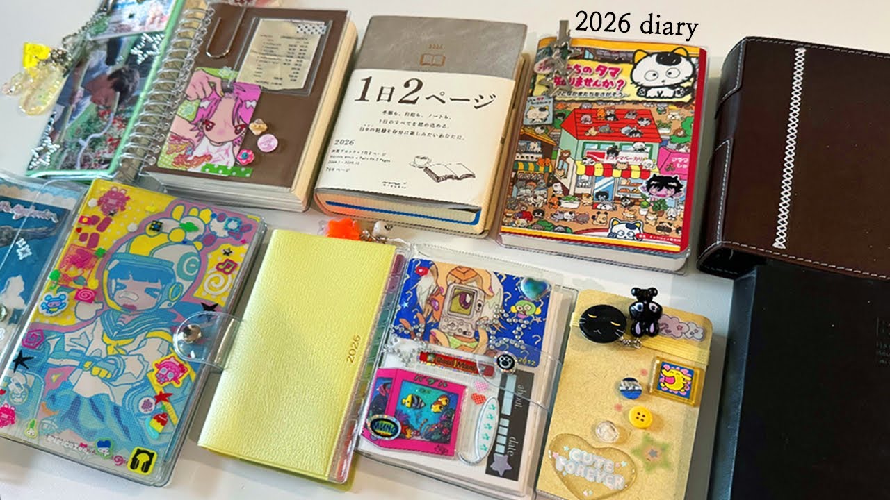 2026년 다태기 극복할 다이어리를 소개합니다. (+귀여운 표꾸)