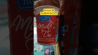 Icecream ❌Mishti Doi 💯✅@MotherDairyOfficial #youtubeshorts #ytshorts #shortsfeed #shorts#summer