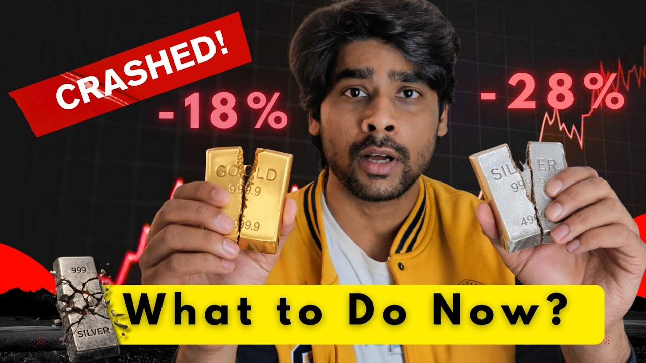 Gold & Silver Crash Explained | Panic vs Opportunity - YouTube