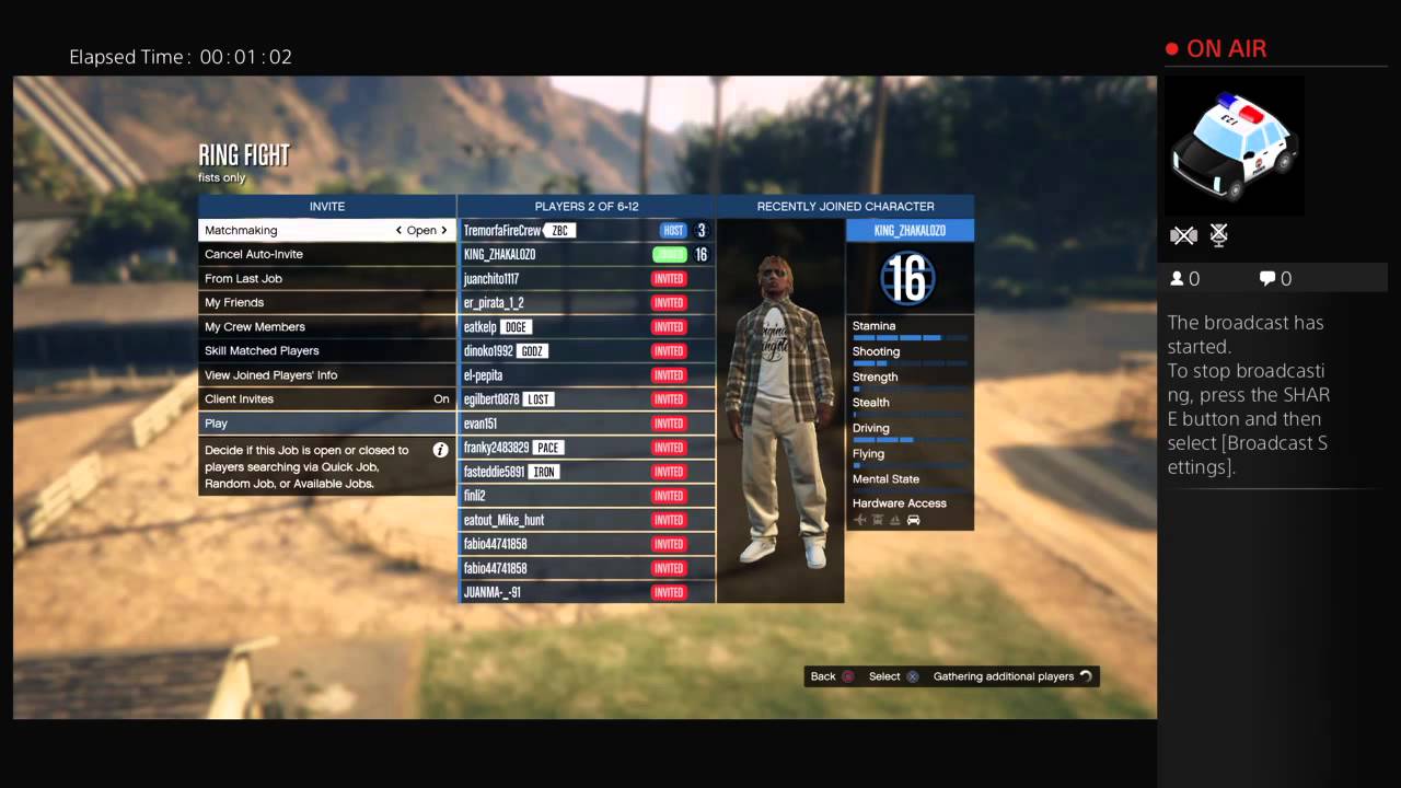 GTA_5 ranking up - YouTube