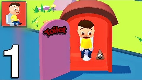 Toilet Games 3D: gameplay walkthrough part 1- INTRO (Android,iOS) "By Gamejam"
