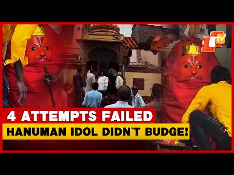4 Attempts, Zero Movement! Why Ujjain’s Khade Hanuman Idol Stayed Put | OTV