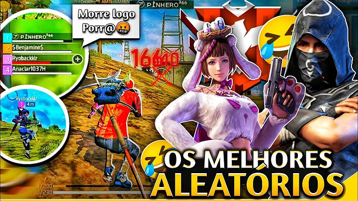 CARREGUEI OS ALEATÓRIOS EM PARTIDAS SUPER DIFÍCEIS!! FREE FIRE PC