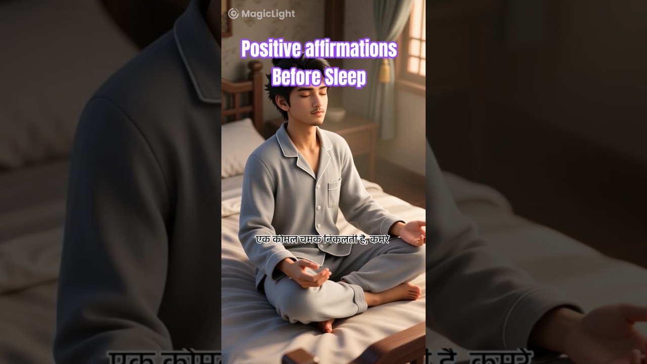 Positive Night affirmation for youth🧘🧘‍♀️🕉️🤦‍♂️ || 