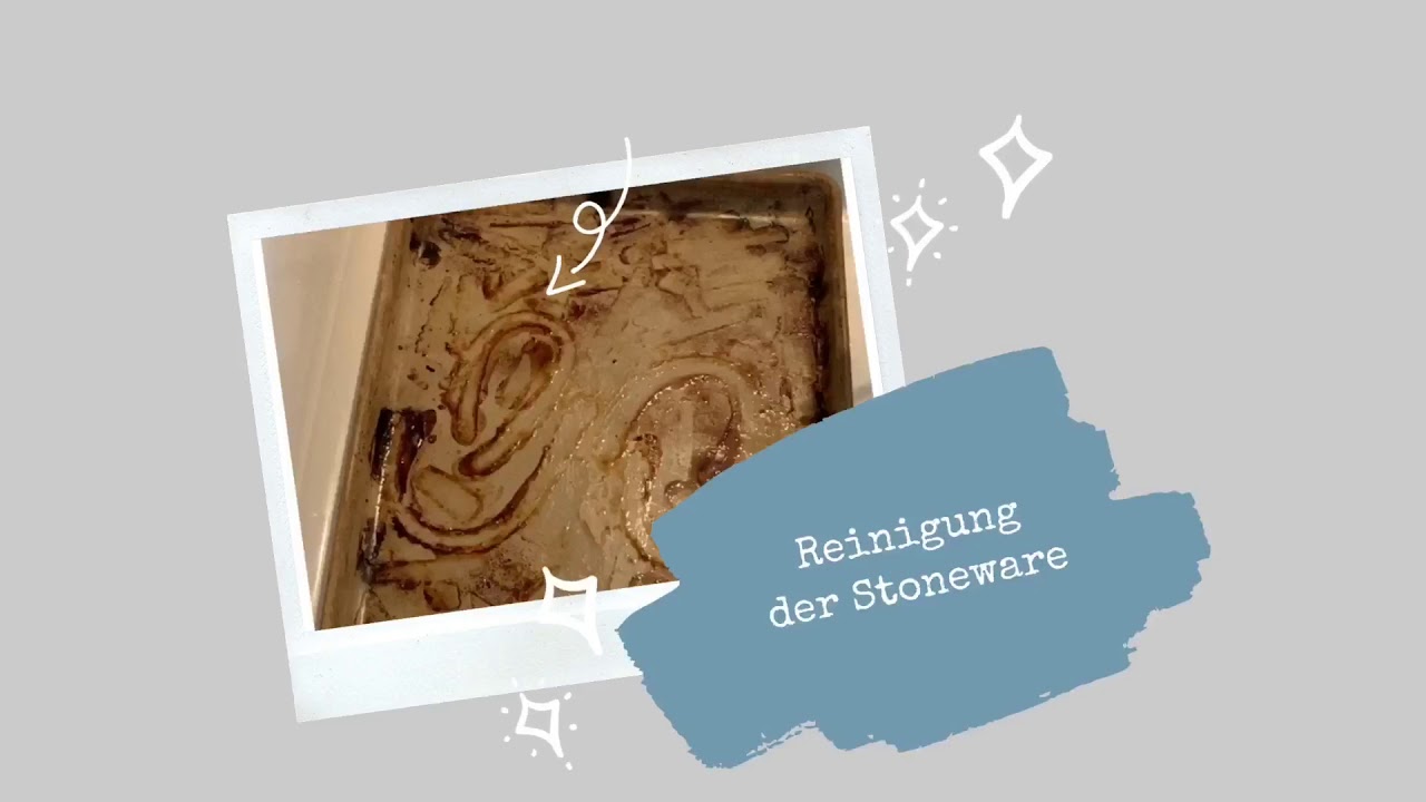 𝙴𝚛𝚕𝚎𝚋𝚎 𝙿𝚊𝚖𝚙𝚎𝚛𝚎𝚍 𝙲𝚑𝚎𝚏 - Reinigung der Stoneware