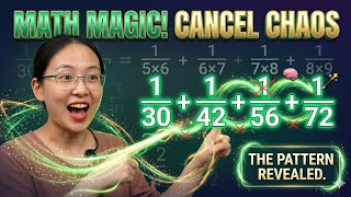 How To Solve Telescoping Series Fractions Fast....🧠#maths #education #sat #yt 