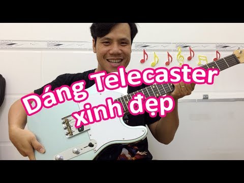 Video Review đàn guitar điện Amigos dáng Telecaster tuyệt... - youtube