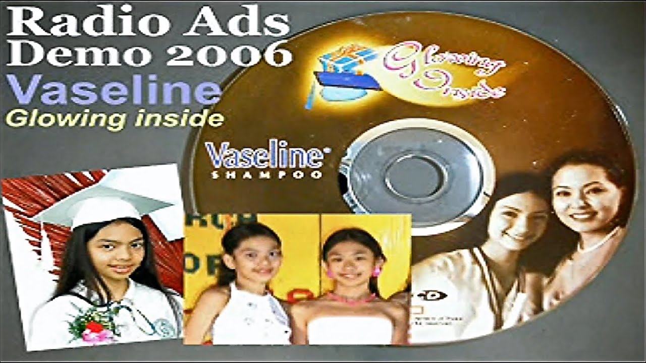 Glowing Inside - Nikki Gil (Kids cover/ Vaseline 2006 Graduation Radio Commercial Ads Demo)