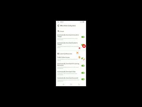 Binusmaya mobile offline