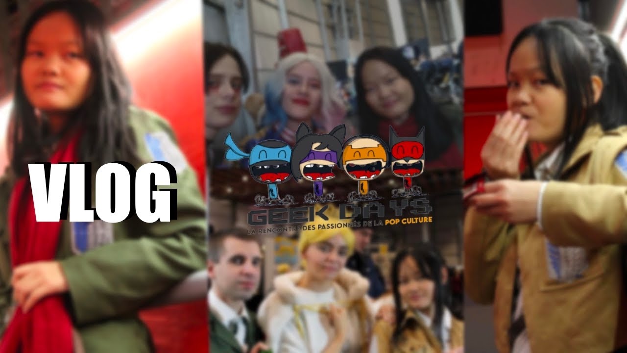 VLOG : WEEK-END AU GEEKDAYS 2023 !