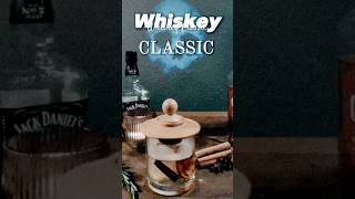 Whiskey Classic🥃#cocktail #whiskey #drink #asmr #shorts