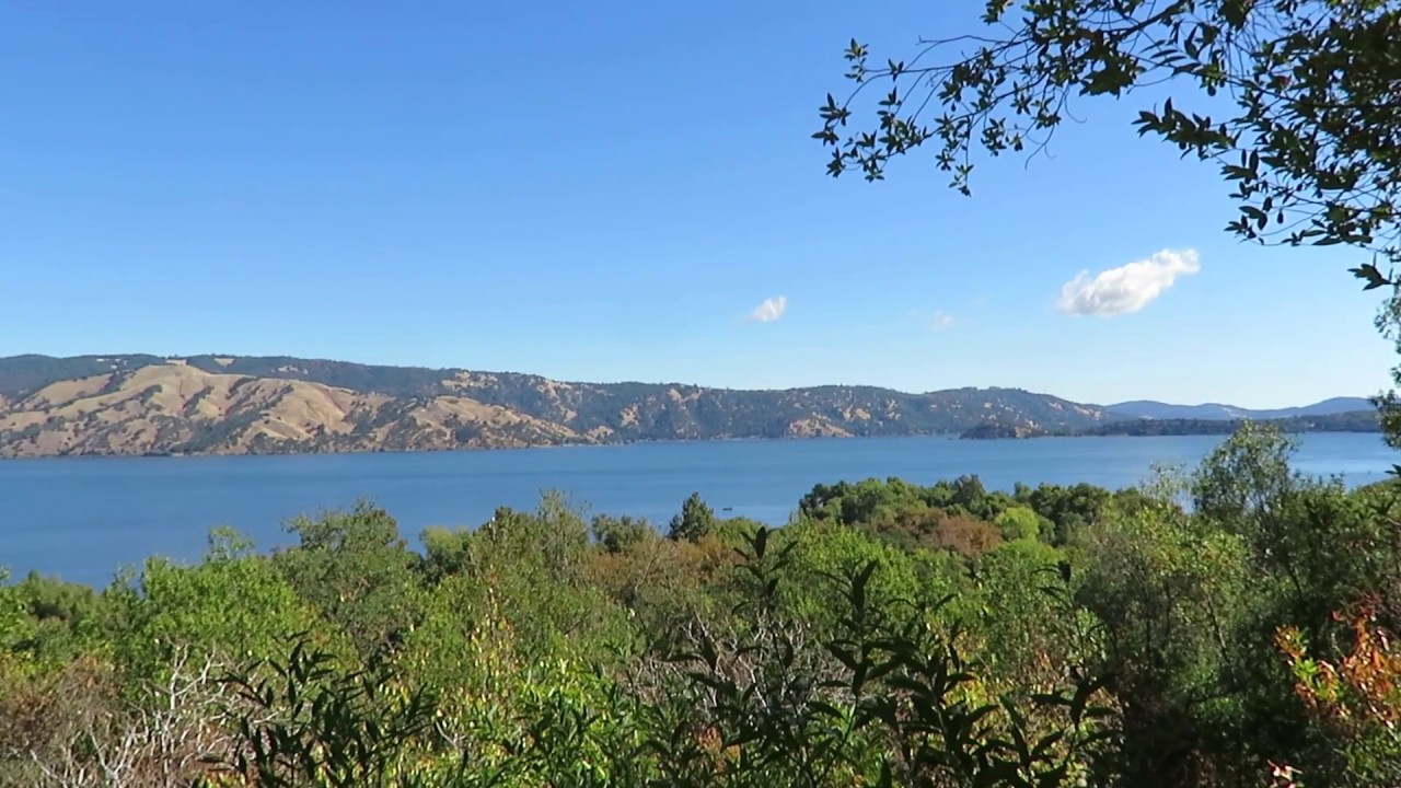 Lake view from the trail Clear Lake State Park Kelseyville