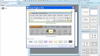 Kingsoft Presentation explaining the font and color of the program screenshot 2